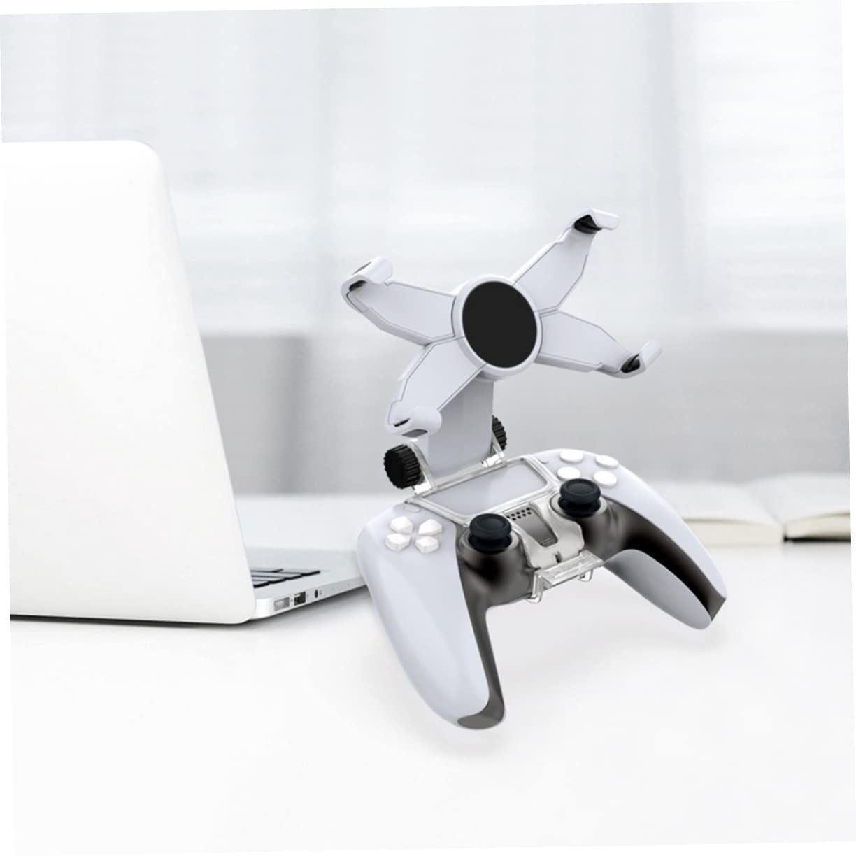 DOITOOL 2piezas Soporte Para Controlador De Inalámbrico y Teléfono Móvil Compatible Fabricado Duradero Para Ver Videos y Jugar Móvil