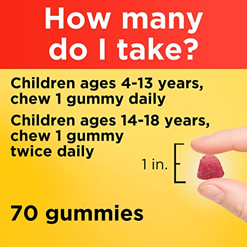 Nature Made Kids First Multivitamin With Omega-3, Kids Vitamins And Minerals For Nutritional Support, 70 Kids Multivitamin Gummies #TOP3