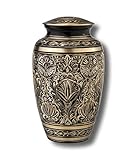 Star Legacy Majestic Radiance Brass Urn with Velvet Gift Box, Large/Adult