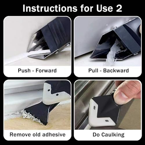 GDYiFeng 3-in-1 Caulk Remover Set