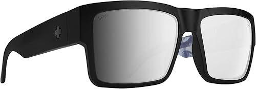 Miniatura 14 de Spy Optic Cyrus, anteojos de sol planos Negro/Happy Gray/Green,Negro mate/gris feliz/verde,2-Multi,Negro mate suave,Tort de camuflaje mate