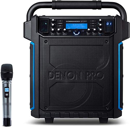 Amazon | Denon Professional 防滴 ポータブルスピーカー PAシステム