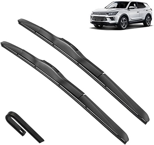 Limpiaparabrisas delantero de vehículo para SsangYong Korando C300 2019 2020 2021 2022 parabrisas de ventana Adhesivo para automóvil, accesorios