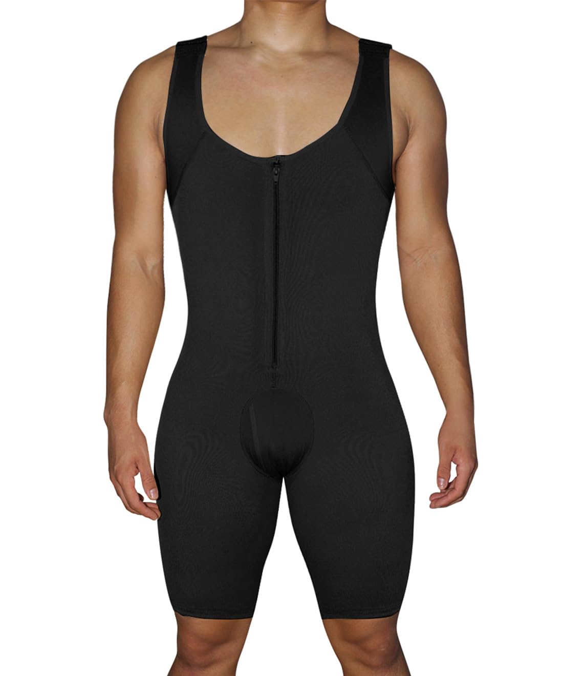 Maglietta Compressione Full Body Shaper Uomo Canotta Contenitiva Snellente Intimo Modellante Dimagrante Fascia Controllo Pancia Pantaloncini