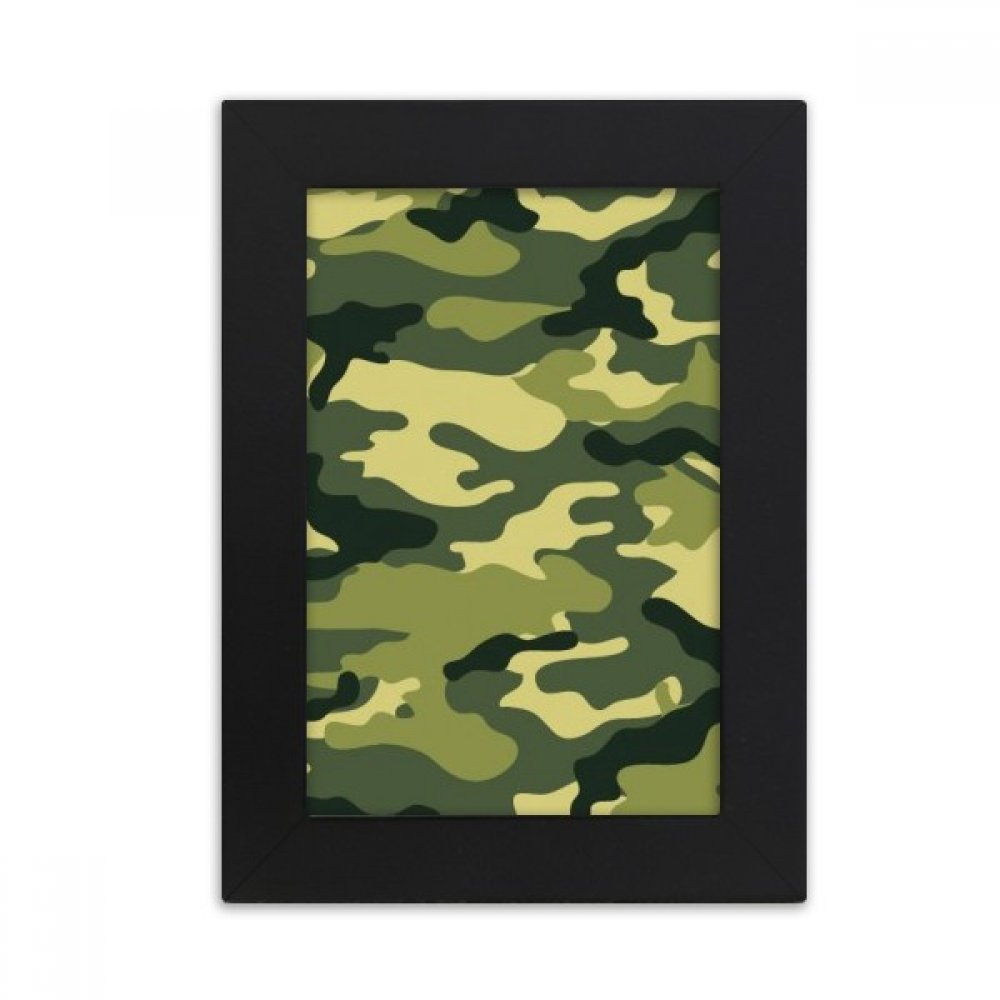 Cadre photo 5x7 pouces art camouflage multicolore pour salon