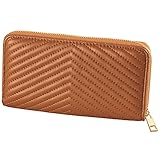 Chevron Trapunto Wallet