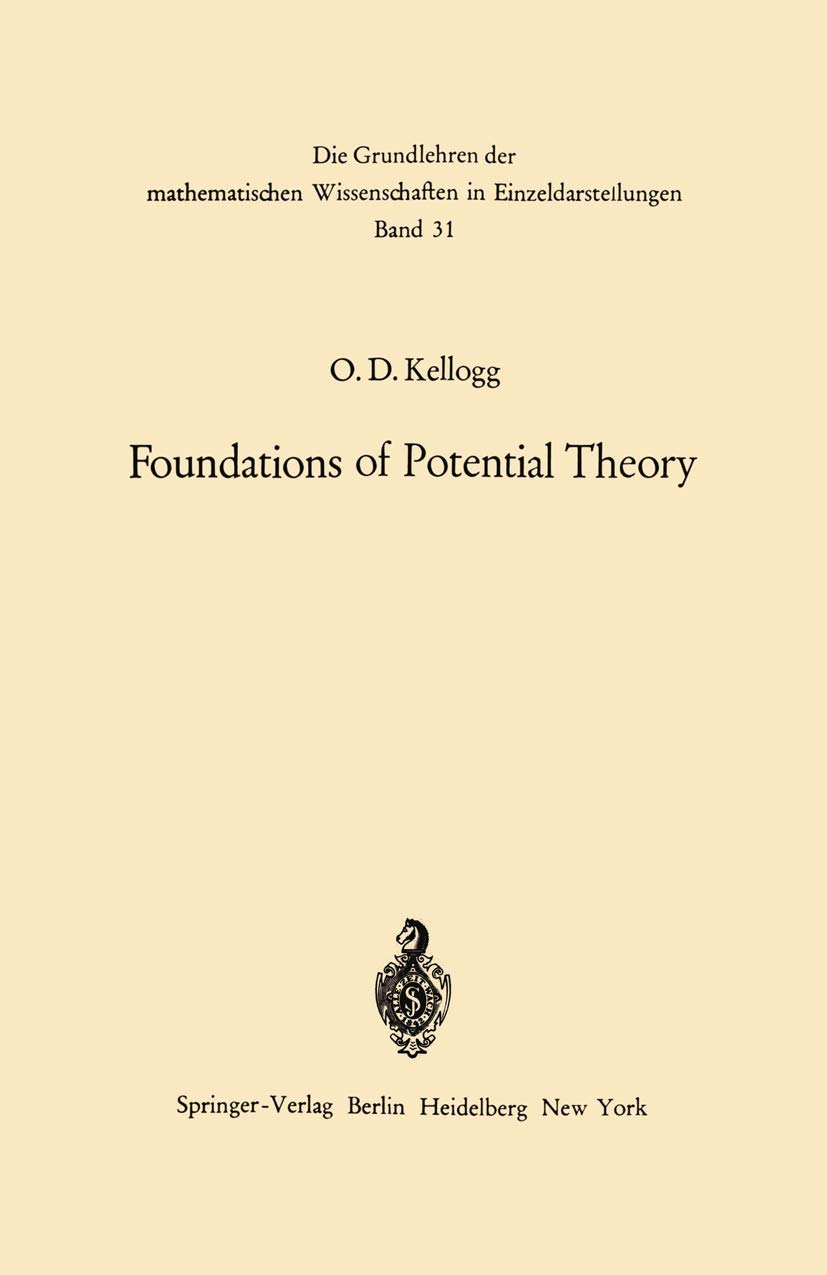 Foundations of Potential Theory (Grundlehren der mathematischen Wissenschaften)