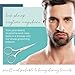 Sharp Eyebrow & Hair Scissors – Small Grooming Scissors for Beard, Mustache, Brows, Lashes, Hair Trimming & Nasal Hair Cutter - Professional Sainless Steel Straight Tip