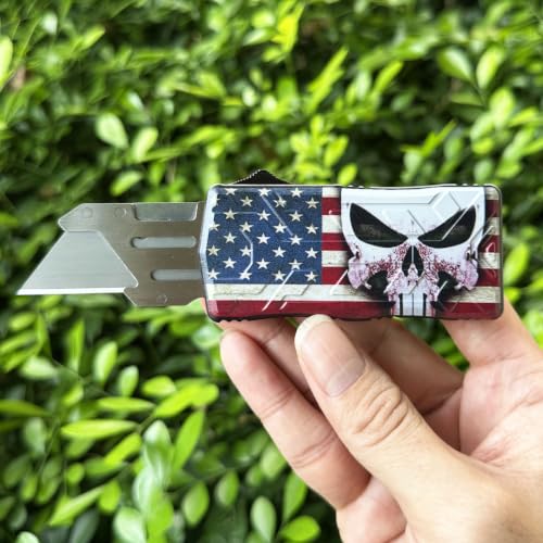 Image of Caressolove Automatic Box Cutter, Retractable Utility Knife