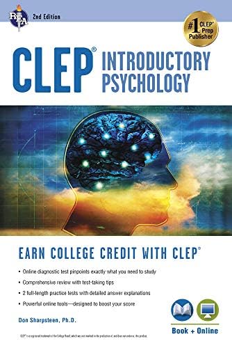 CLEP® Introductory Psychology Book + Online (CLEP Test Preparation)