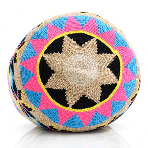 Image of WYOU Designer Collection Wayuu Hand-Crochet Woven Bag - Boho Crossbody, Colorful Purses for Women