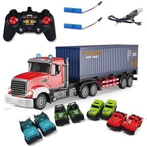 Mostop Ferngesteuerter LKW Transporter mit 8 Autos