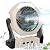 Ausic Portable Misting fan, 10000mAh USB Rechargeable Battery Powered Fan with Mister, 8-Inch Cooling Mist Fan with 250mL Water Tank & LED Lantern, for Home Desk, Camping, Outdoor&Indoor Use