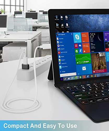 Elebase Usb To Usb C Adapter 4 Pack,Type C Female To A Male Charger Converter For Apple Watch Ultra Iwatch 8 7,Iphone 14 13 12 11 Pro Plus Max,Airpods,Ipad 9 10 Air 5 Mini 6,Samsung Galaxy S23 S22 S21 #TOP4