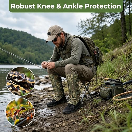 Guêtres de jambe pour hommes imperméables et légères - 2