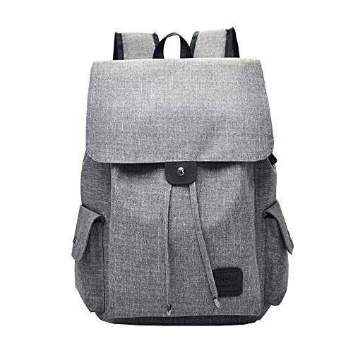 ZZM - Sac à Dos pour l'école - Sac à Dos de Voyage avec Port de Chargement USB - Sac à Dos décontracté pour Ordinateur Portable - Sac d'ordinateur - Sac pour étudiants, pour garçons et Filles a