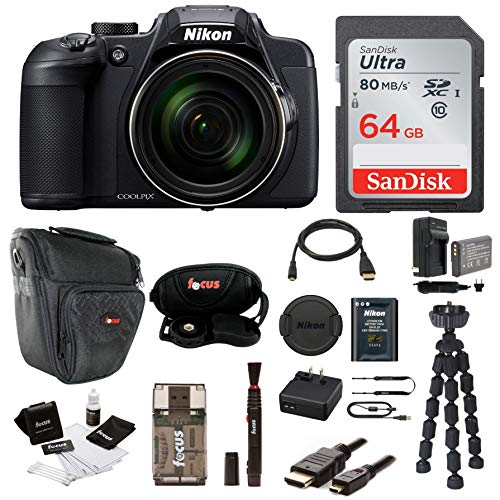 Nikon Coolpix B700 Digital Camera With 64gb Sd Card Battery