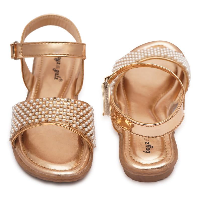 Image of SANDALS Kids - Footwear For Girls Comfortable Casual & Function | PU - Material |Design - BG5401| Closure- Velcro