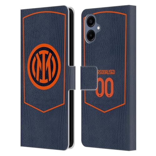 Étui portefeuille cuir Samsung Galaxy A06 Inter Milan personnalisé