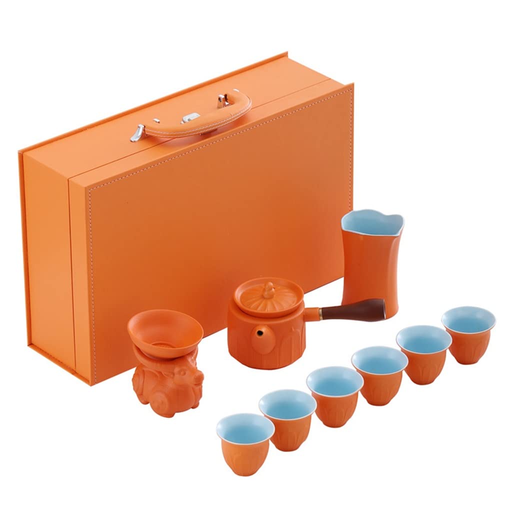Set da tè Set per la casa Piatto da tè in Ceramica Teiera Tazza da tè Teiera da Ufficio