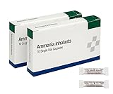 Ammonia inhalants 20 Pack Premium Crushable ampoules.