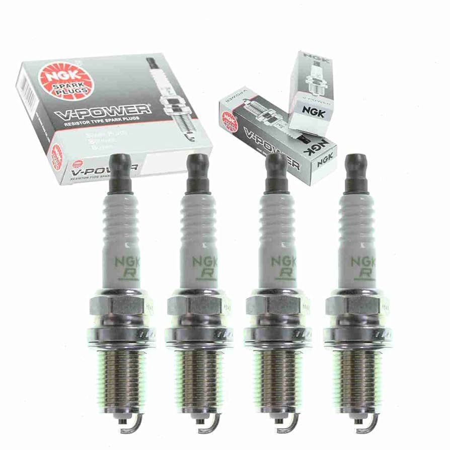 Amazon.com: 4 pc NGK V-Power Spark Plugs compatible with