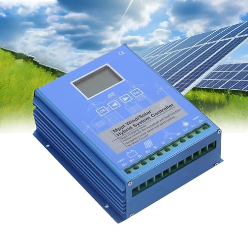 5000W Wind Solar Hybrid Charge Controller With Equalizer, 12V 24V 48V AUTO, MPPT For Solar And