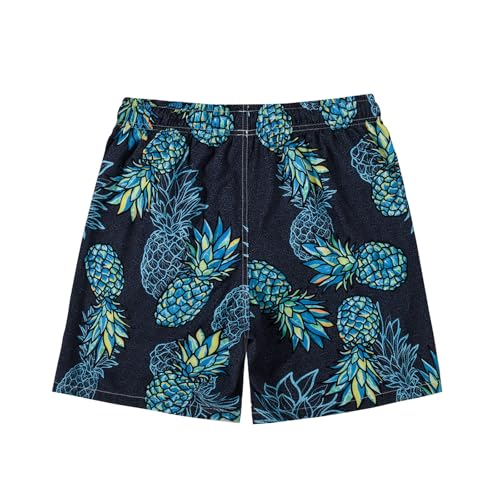 Generisch Bañador para hombre de secado rápido, pantalones cortos hawaianos para hombre con cordón, pantalones cortos de baño informales, pantalones cortos de playa para hombre con pantalones cortos