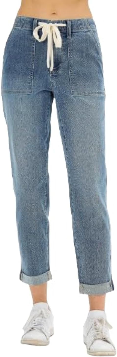 Judy Blue Women's High Waist Pull On Jogger Jeans 88496