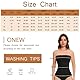 ONEW Damen Trägerloser Bandeau Shapewear Body Camisole Bodysuit Top mit Abnehmbarer Spaghettiträger Bauchweg Thong Miederbody Taillentrainer Tanga Body Shaper