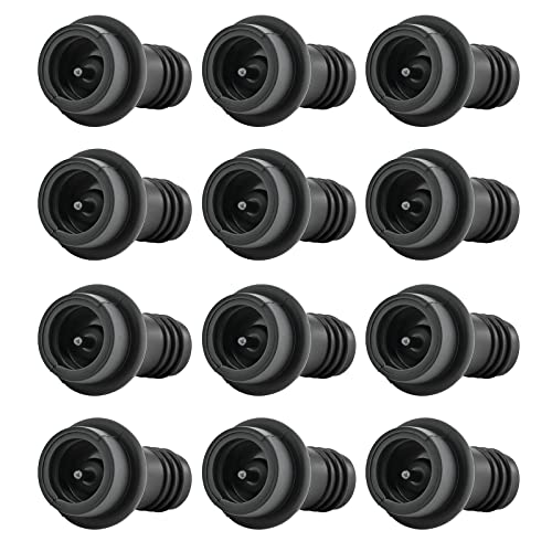 Comparison: Best Wine Bottle Vacuum Stopper 6 WOTOR Wine Stoppers Vacuum, Silicone Wine Saver & Preserver, Reusable Bottle Sealer, Keep Fresh (Black, 12 Pieces)