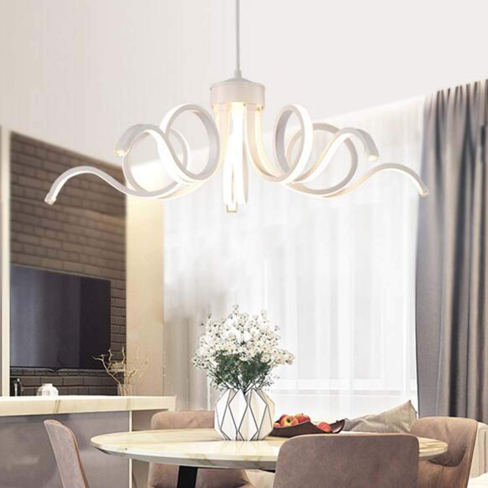 Lustre LED 75W pour chambre et salle à manger à intensité variable