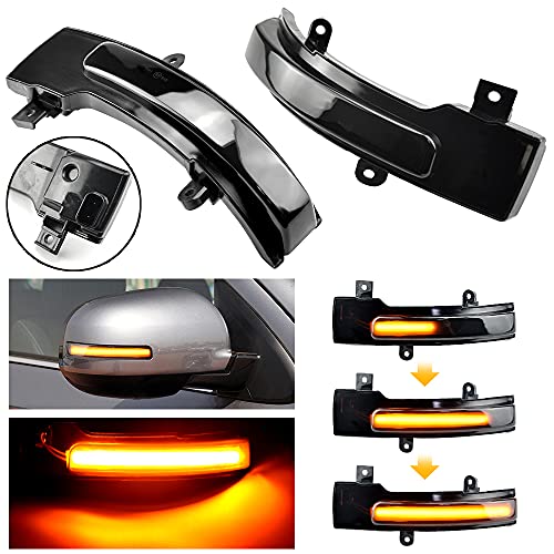 Clignotant séquentiel LED à défilement pour rétroviseur Lancer