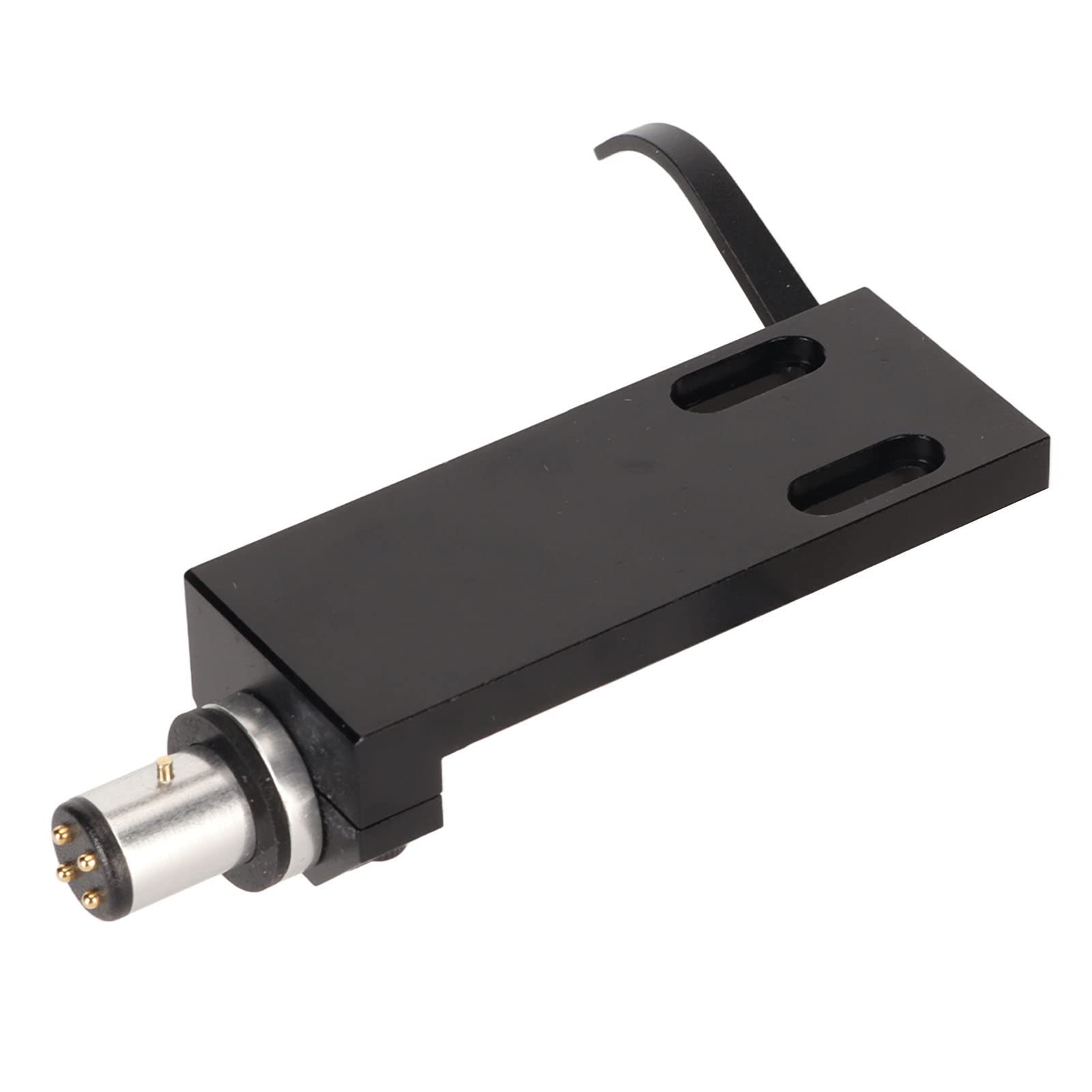 Phonograph Cartridge Holder, Turntable Phonograph Player Headshell, Universal LP Turntable Phono Headshell Mount Replacement with Wires for Record Players