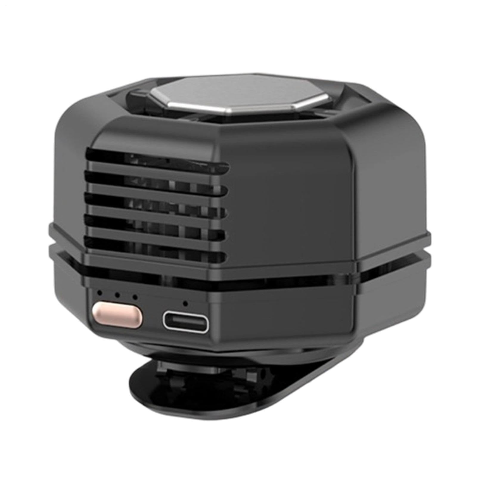 Ventilador portátil con clip y flujo de aire personal ajustable para habitación y viaje