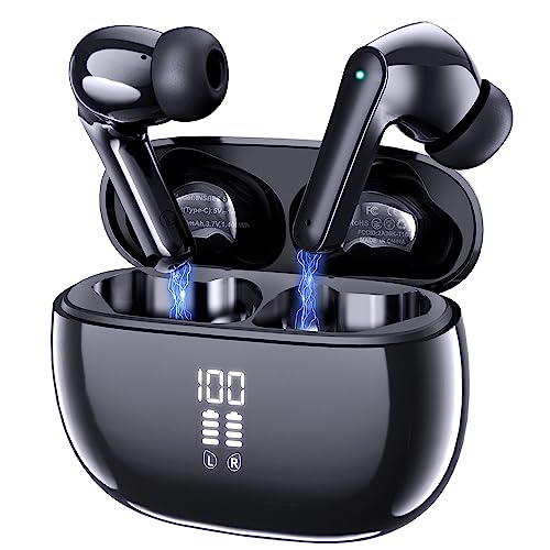 Ecouteurs Bluetooth JBES 5.4 - 60H D'autonomie, Micro ENC, Basses Puissantes, étanchéité IP5 (Noir) - 6