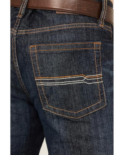 Cody James Men's Night Hawk Wash Wyatt Slim Bootcut Stretch Denim Jeans - CJFA23J9-DKW 29W x 32L US4