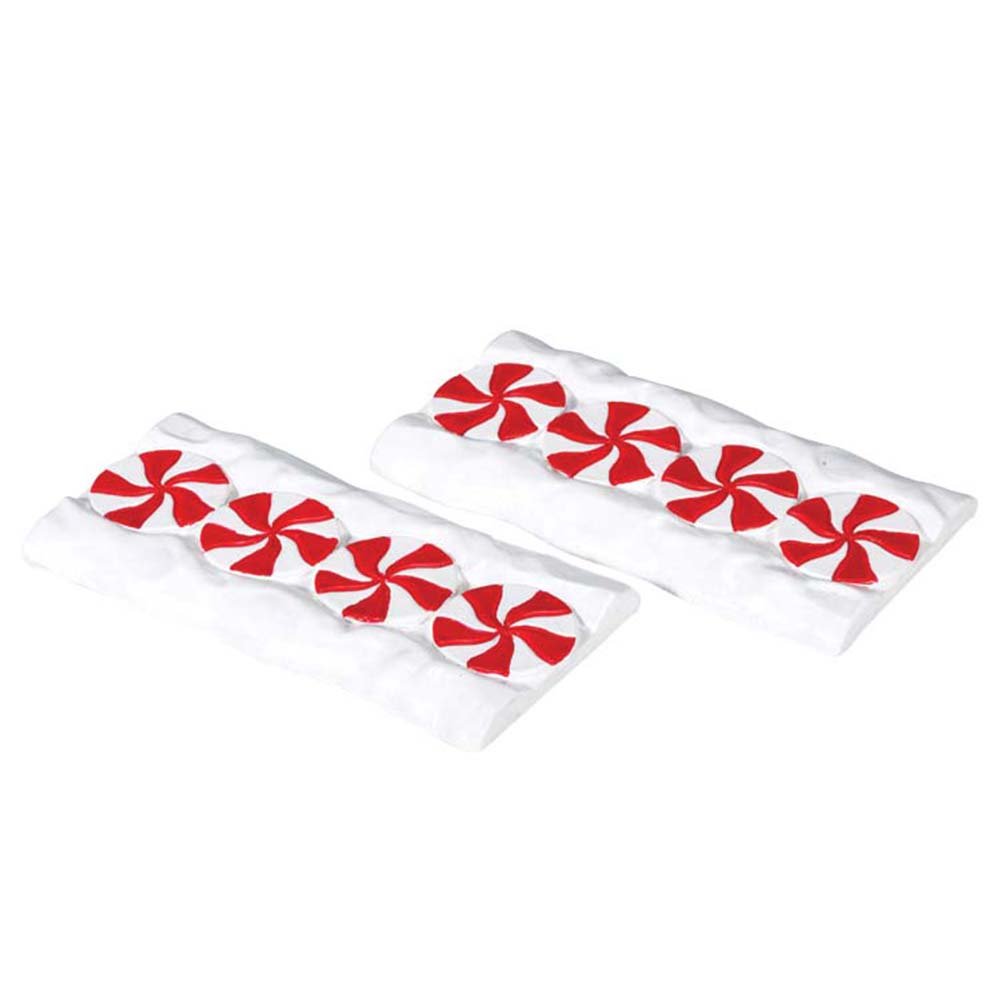 Amazon.com: Lemax Candy Cane Lane Porcelain Village Accessory Red