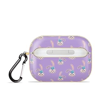 AirPods Pro 本体 + 紫色ケース Amazon | airpods pro2 ケース ステラルー 紫 かわいい AirPods