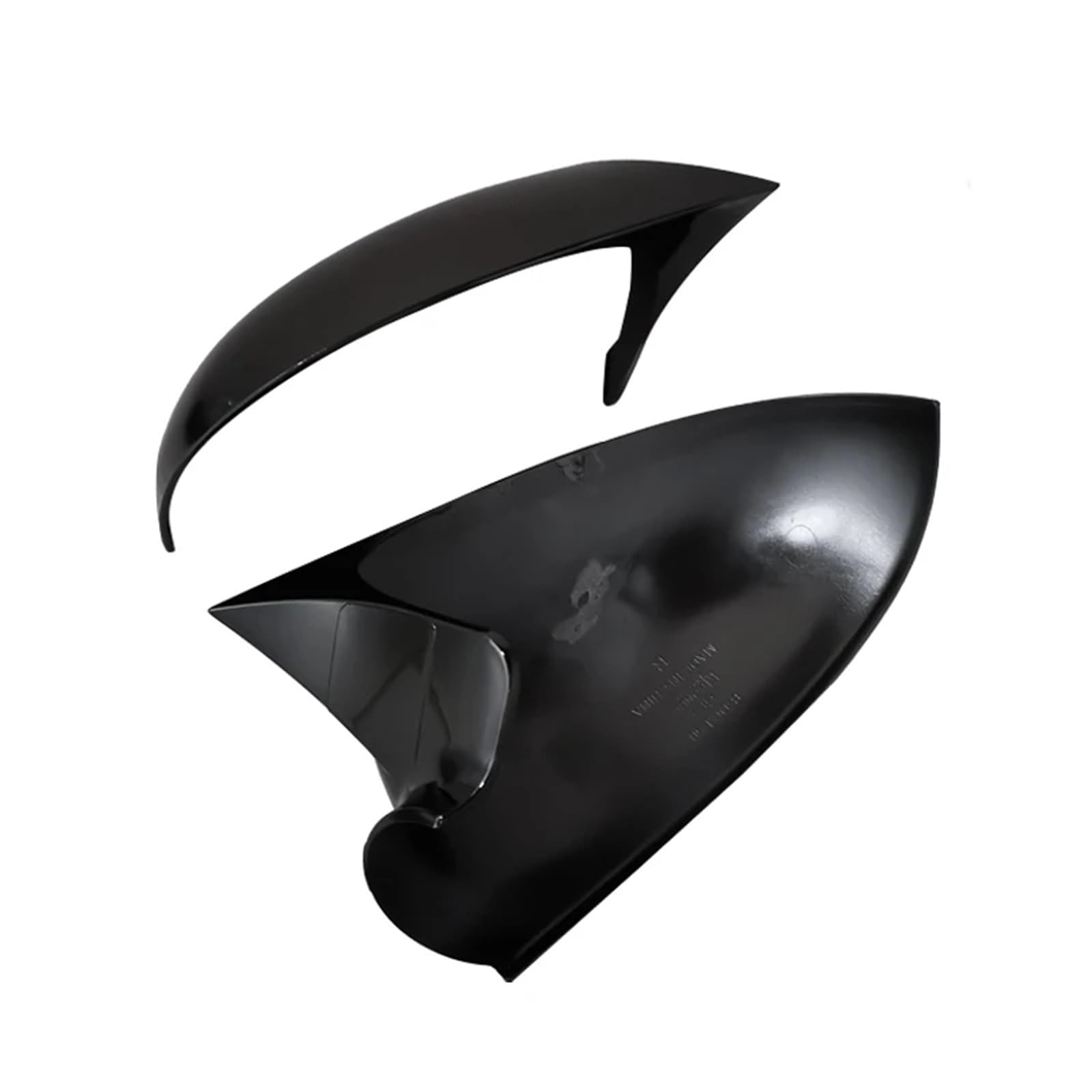 Calotte Specchio,Copertura Specchio Uso Adatto Per Copri Specchietti Laterali VW Golf 5 MK5 GTI(Bright black)
