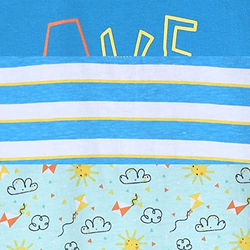 Image of miniklub Boys 3 Printed Applique T-Shirt