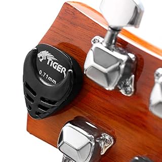 Tiger GAC56-BK 12 Médiators pour Guitare – avec porteur - Les Beatles, Paul McCartney, John Lennon, RIngo Starr, George Harrison Tiger GAC56-BK 12 Médiators pour Guitare - avec porteur – Image 5