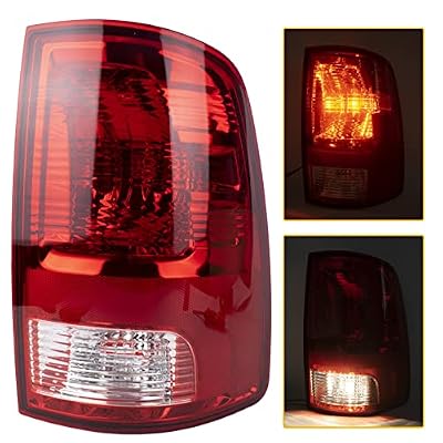 Boine Compatible With 2009-2018 Dodge Ram 1500 2500 3500 Pickup Driver and Passenger Side Tail Light - Bulb Included