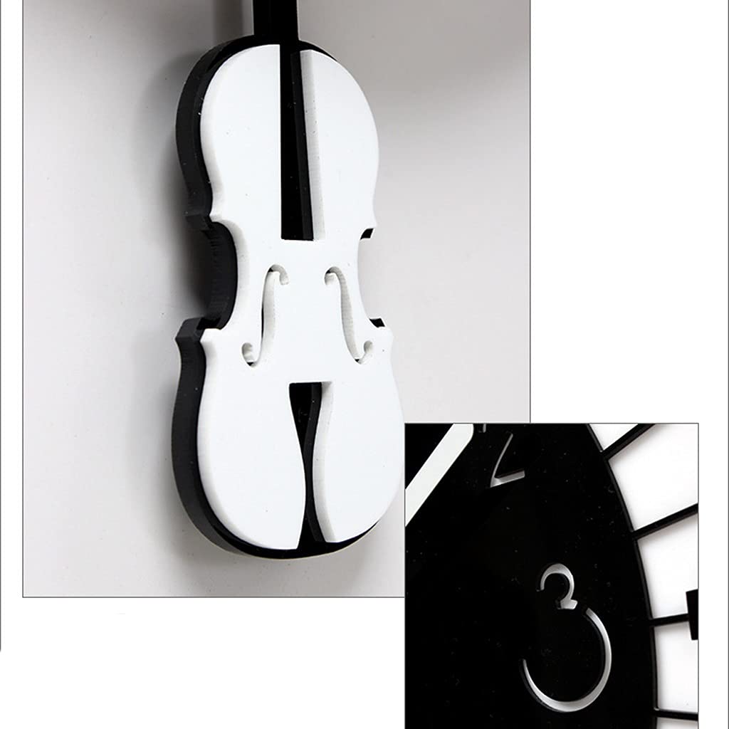 Péndulo Reloj de Pared Digital Manecillas Dormitorio Sala de Estar Reloj de Pared Cocina Baño Relojes