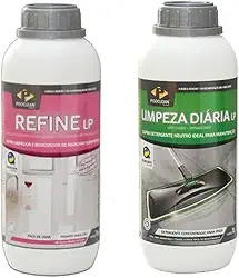 KIT REFINE MANCHAS PORCELANATO + LIMPEZA DIARIA PISOCLEAN 1L