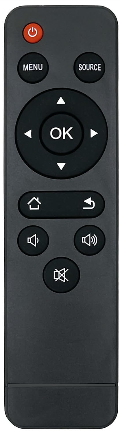 AOERUOW Replacement Remote Control Compatible with Wimius S27 Mini LED LCD Wi-Fi Movie Portable Projector