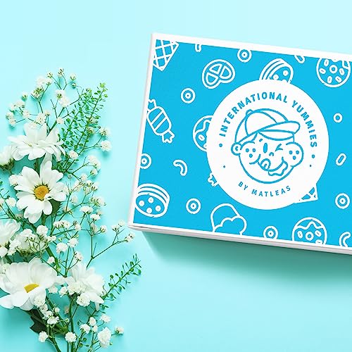 Maxi-International-Snack-Box-Premium-Exotic-Foreign-Snacks-Unique-Snack-Food-Gifts-Included-Blue-Cosmic-Space-Theme-Candies-from-Around-the-World-20-Full-Size-1-Bonus-Snacks