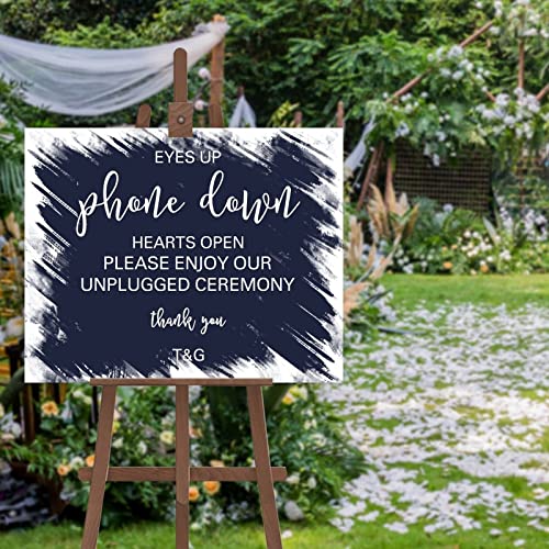 Panneau de mariage modifiable pour une décoration de cérémonie épurée