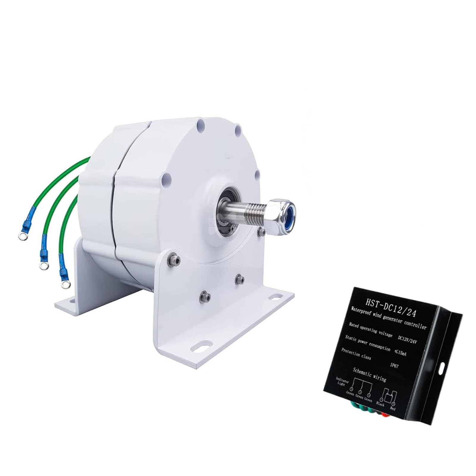 Générateur sans engrenage 18000W à aimant permanent pour projets hydrauliques