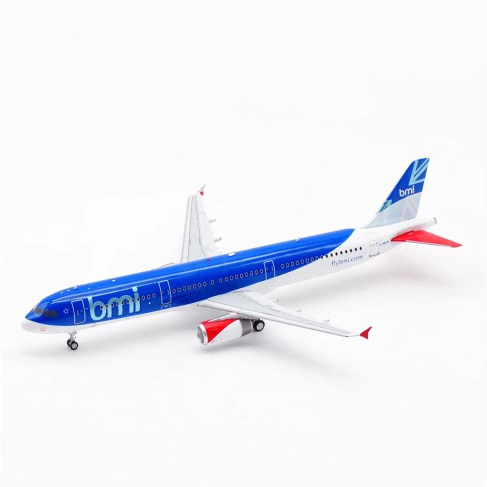 Modello in Piccola Scala Aerei Scala 1.200 per British Airways A321 G-MEDM Diecast da Collezione in Metallo Kit di Costruzione di Modelli in Miniatura per l'aviazione